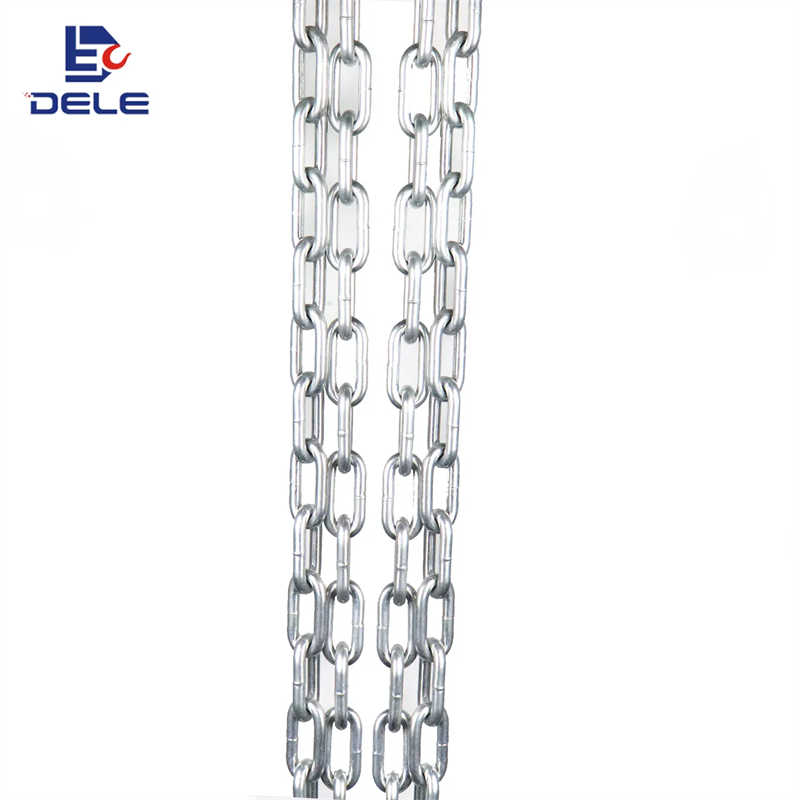 Hot Sales Welded Galvanized DIN766 Short Link Chains