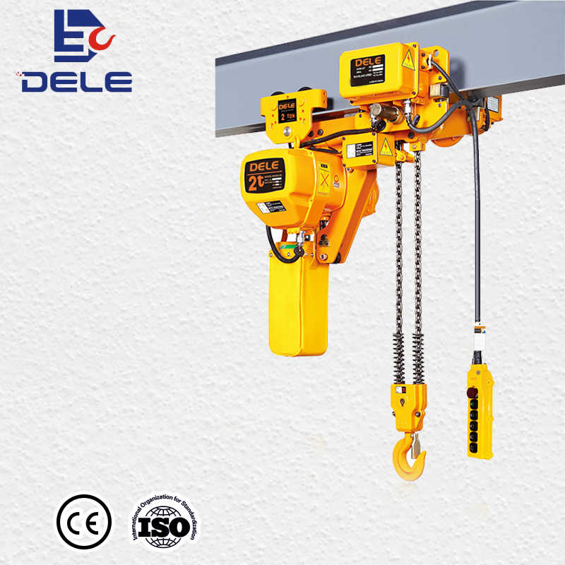 3 Ton Fixed Electric Chain Hoist with Wireless/Wired Remote