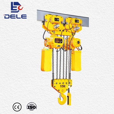 Industrial Fixed Electric Chain Hoist | 3 Ton Lifting Capacity