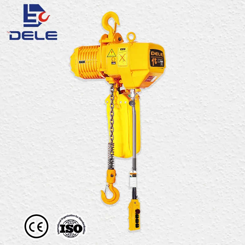 Industrial Fixed Electric Chain Hoist | 3 Ton Lifting Capacity