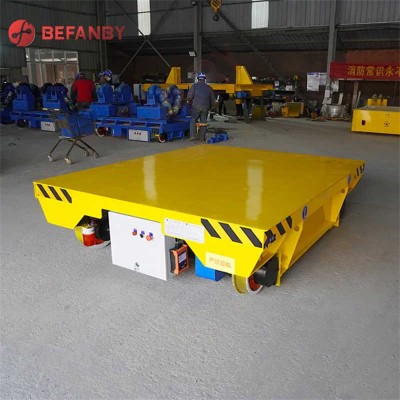 Heavy Load Industry Use High Temperature Electric Railway Ladle Transfer Car