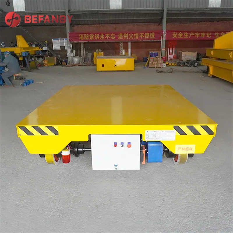 Heavy Load Industry Use High Temperature Electric Railway Ladle Transfer Car