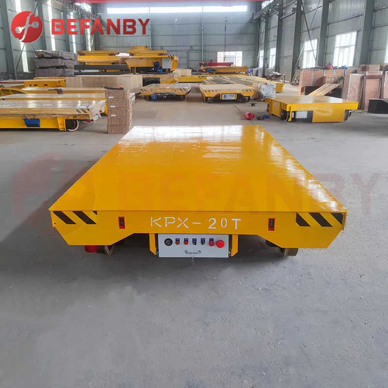 Heavy Load Industry Use High Temperature Electric Railway Ladle Transfer Car