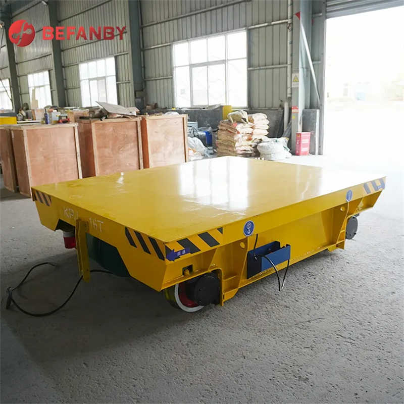 Cable Drum Powered Motorized Rail Transport Carriage for Transfer Cart