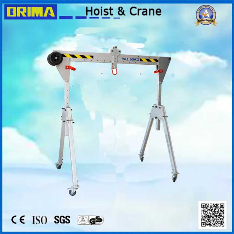 2 Ton Aluminium Portable Gantry Crane for Workshop & Garage