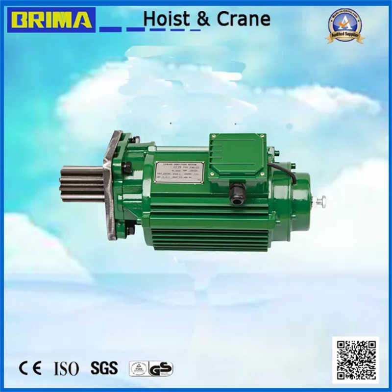 Hot Crane Geared & End Carriage Motor 0.4kw Motor