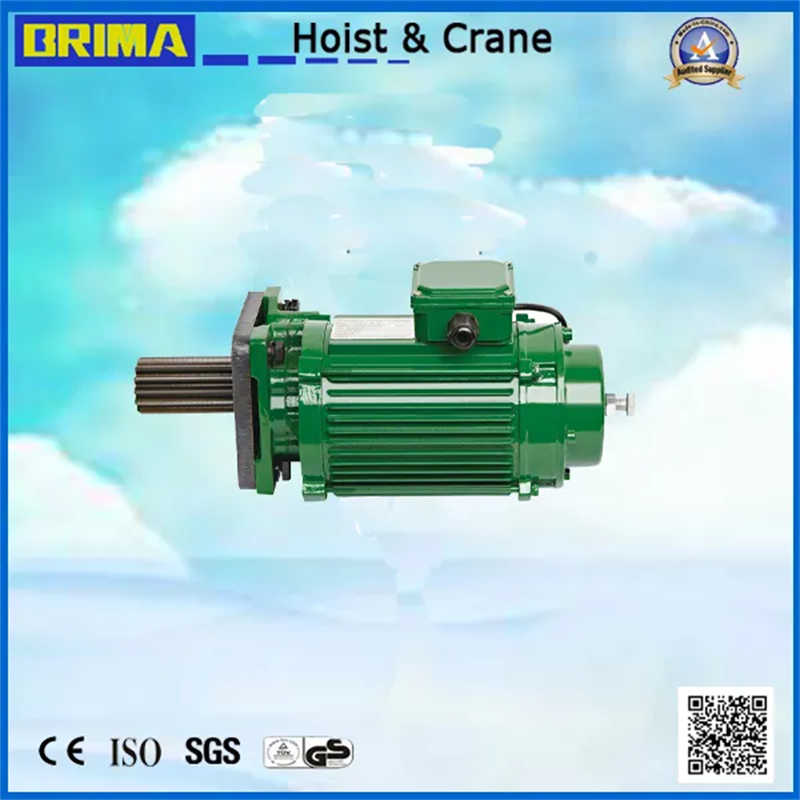 Brima High Grade 0.25kw or 0.4kw Crane Geared & End Carriage Motor (BM-030)