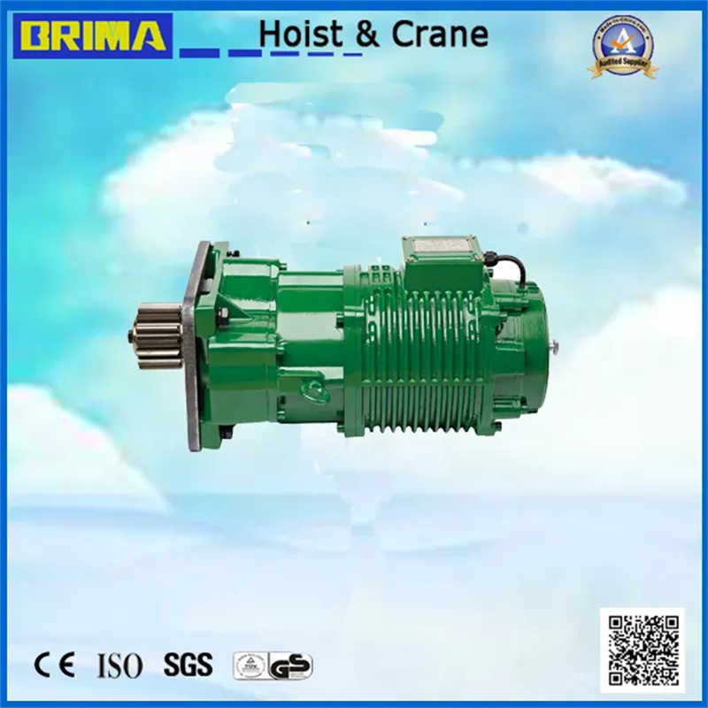 Brima High Grade 0.25kw or 0.4kw Crane Geared & End Carriage Motor (BM-030)