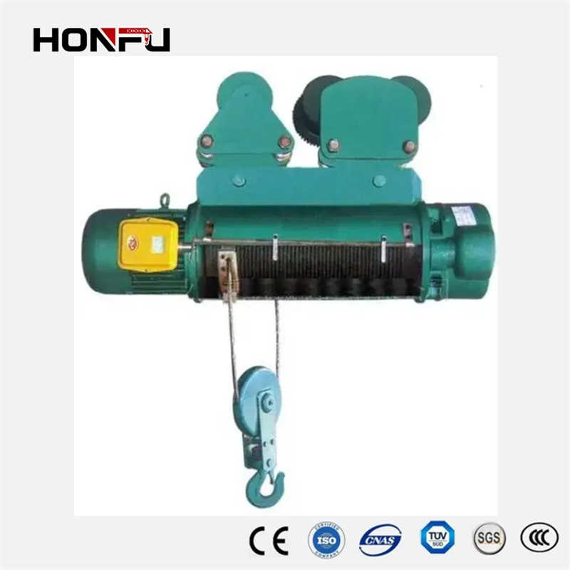 1 Ton to 5 Ton Electric Wire Rope Hoist for Overhead Crane Systems