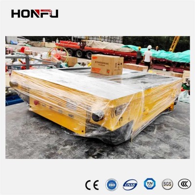 3 Ton Electric Platform Transfer Cart for Industrial Material Moving