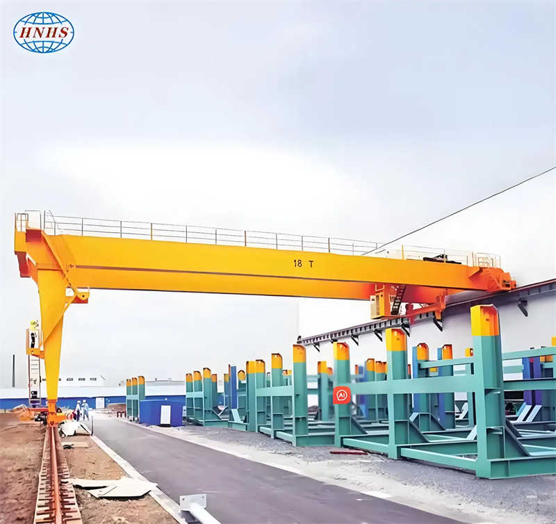 5T-20T Semi-Gantry Crane with Frequency Conversion Drive System
