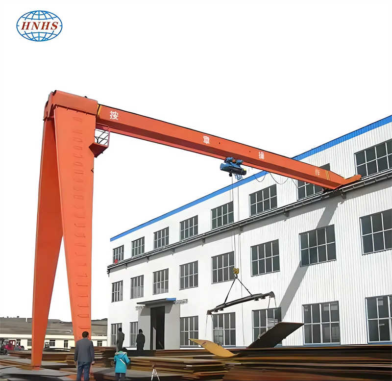 Workshop Semi-Gantry Crane | BMH Type 2T-20T Electric Hoist