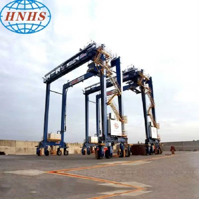 35t to 70t Rubber Tyre Gantry Crane for Port and Yard Container Handling