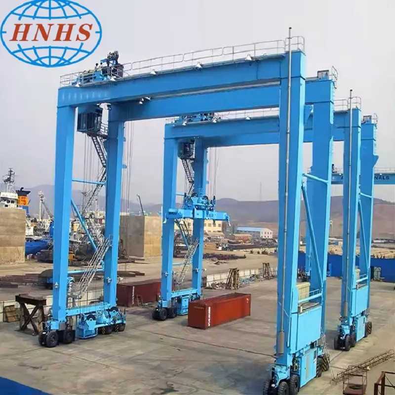 Mobile Rubber Tyred Gantry Crane with 35t to 70t Lifting Capacity