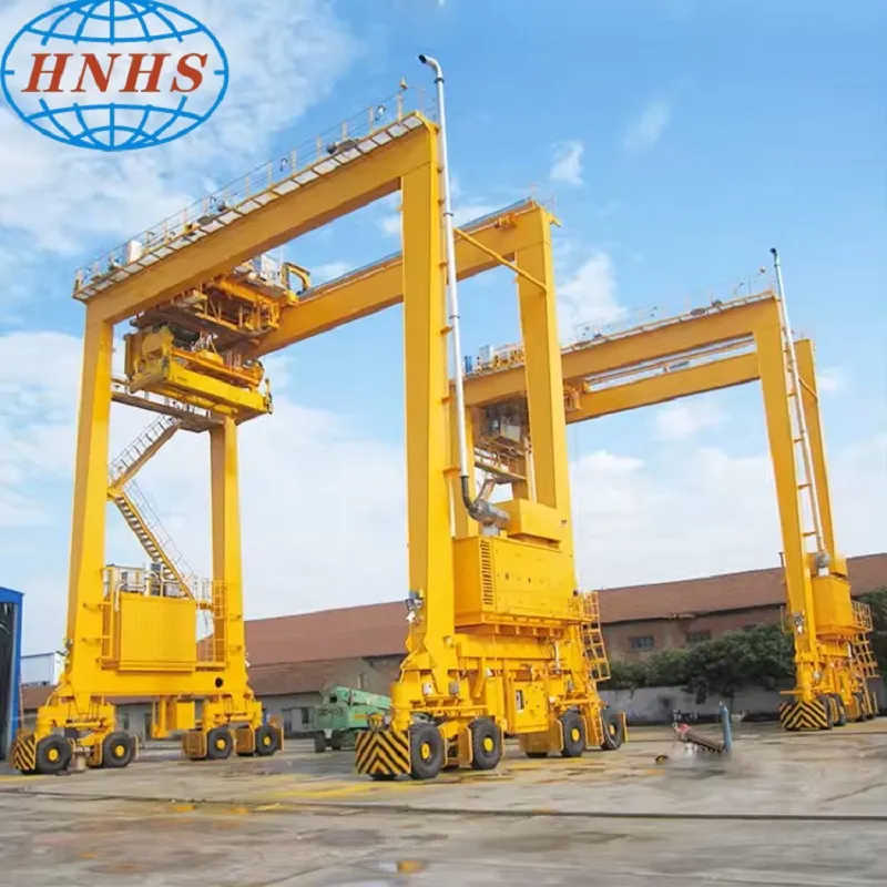 Mobile Rubber Tyred Gantry Crane with 35t to 70t Lifting Capacity