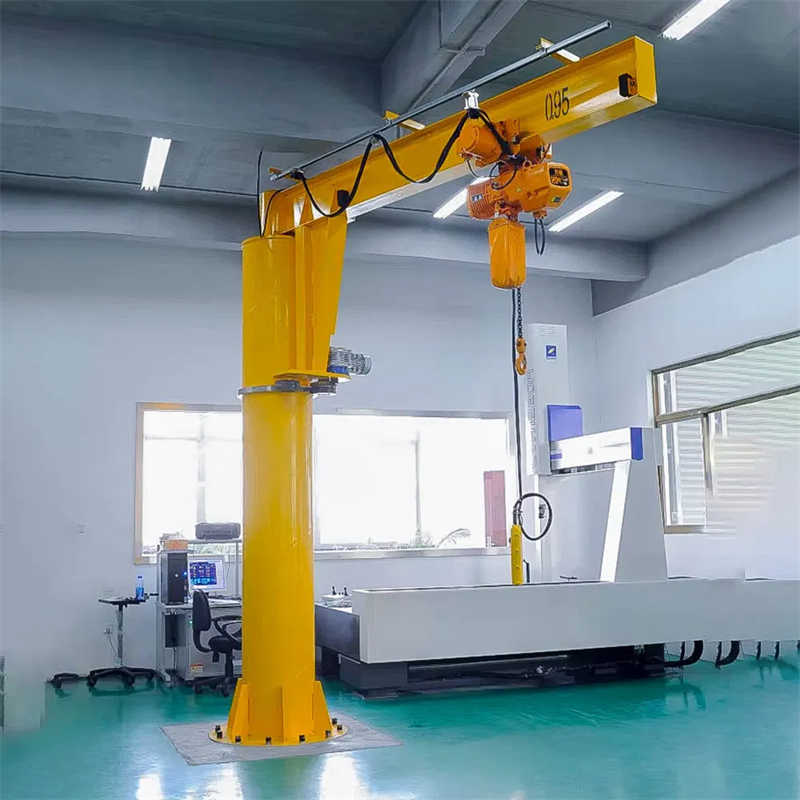 Space Saving Column JIB Crane with 360 Degree Rotation 2 Ton
