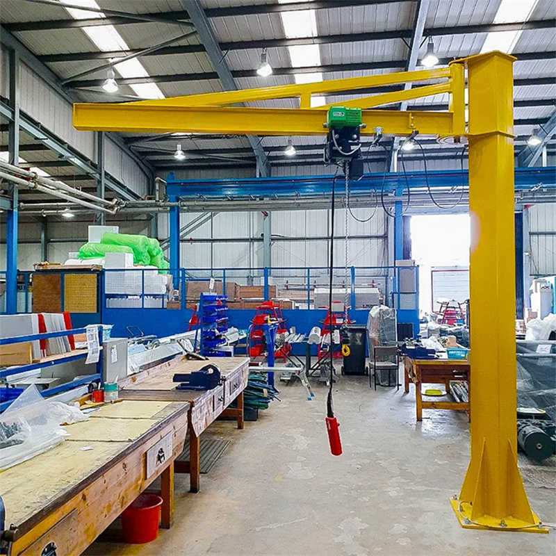 Space Saving Column JIB Crane with 360 Degree Rotation 2 Ton
