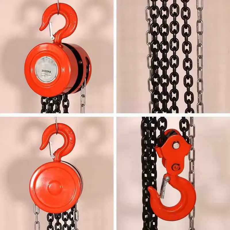 Compact Design European Style Electric Chain Hoist 1 Ton with Vital Chain Block