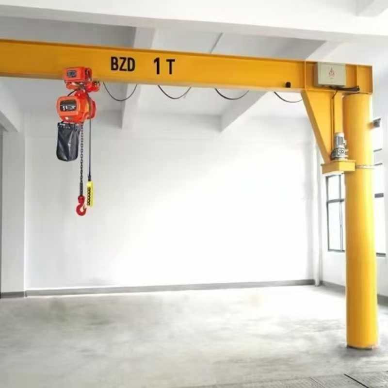 High Quality 2ton 3ton 4ton 5m Electric Lifting Equipment Slewing Arm Crane