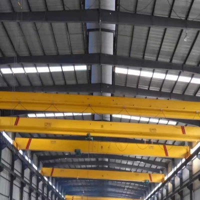 Single Beam Bridge Crane with Adjustable Lifting Height & Capacity