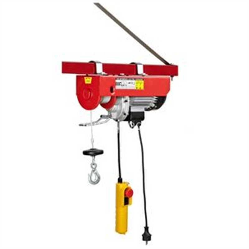 Small Electric Hoist with Push Trolley for Garages 500kg