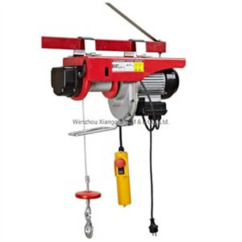 Mini Electric Chain Hoist with Moving Trolley 230V 1 Ton