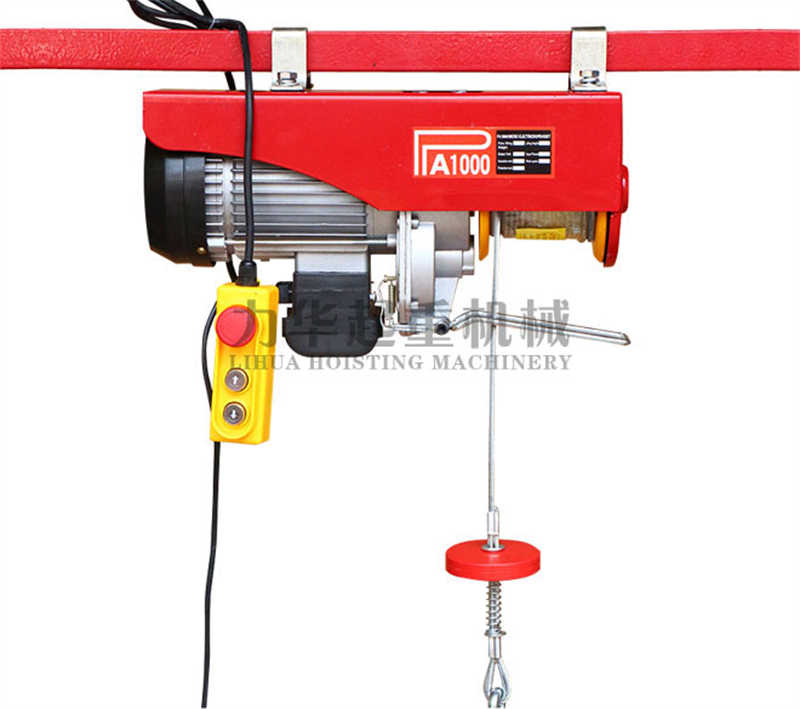 Compact 220V/110V Mini Electric Hoist 500kg for Home & Workshop