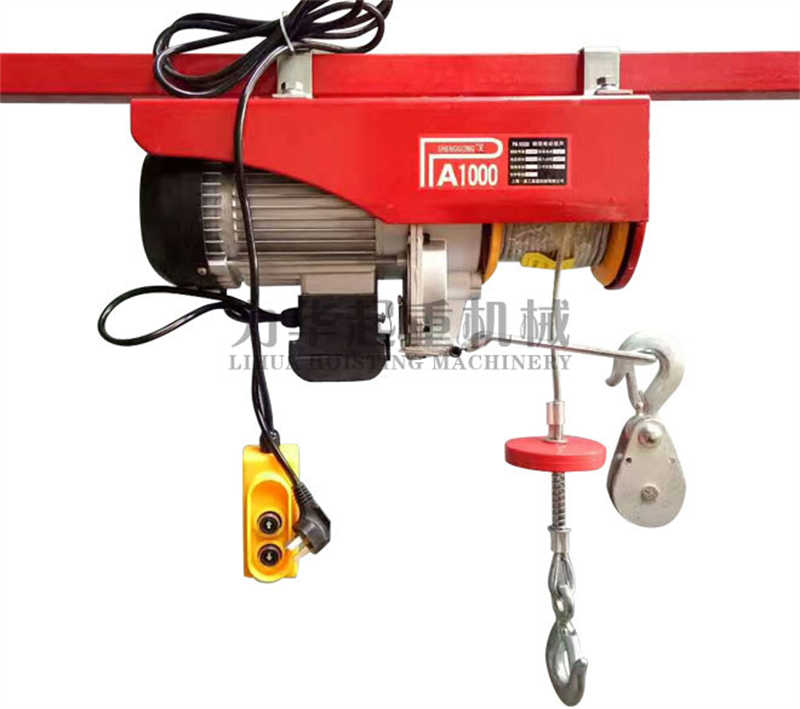 Compact 220V/110V Mini Electric Hoist 500kg for Home & Workshop