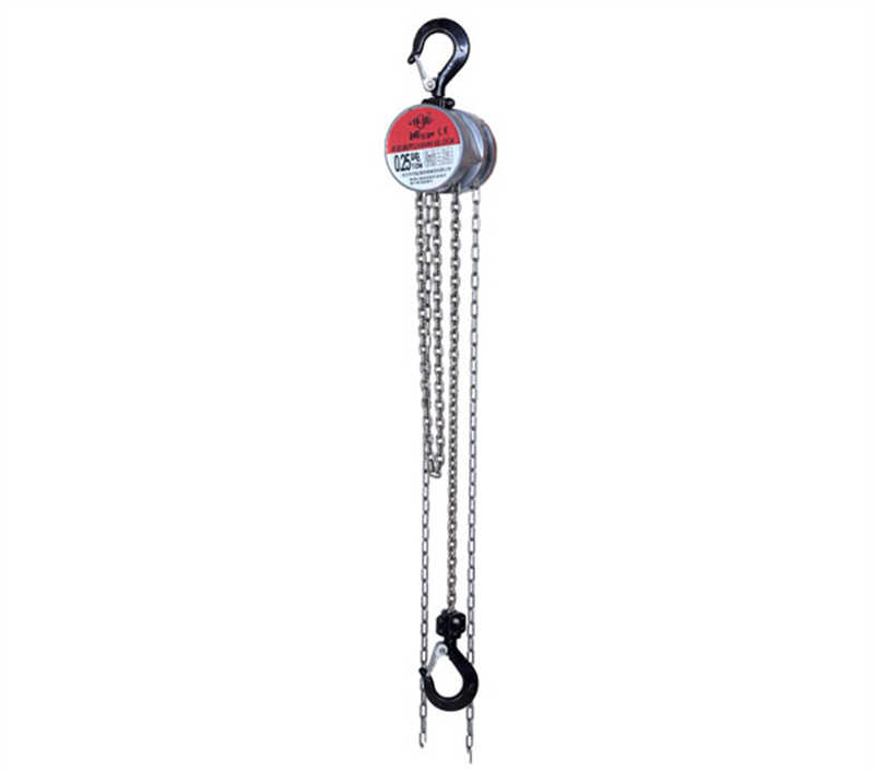 HS-L Alloy Steel Chain Hoist with Safety Hook 500kg to 20T