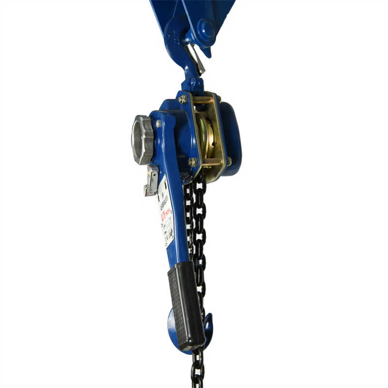 Safe Locking Hook Double Stripper Ring Double Guide Link Lever Hoist