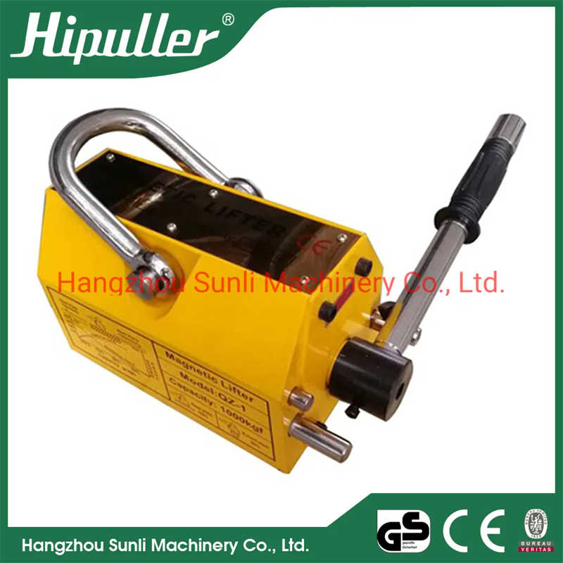 Magnetic Lifter for Shop Cranes and Metal Fabrication Applications