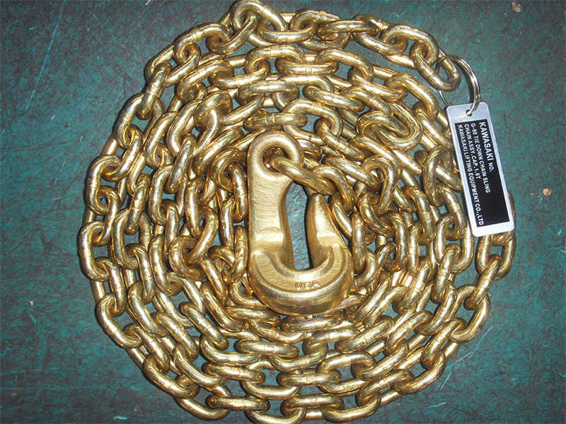 Galvanized G80 Load Chain - Corrosion Resistant for Heavy Duty Hoisting