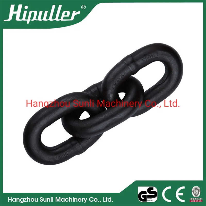G80 Alloy Steel Load Chain - Black Finish for Wire Rope and Sling Applications
