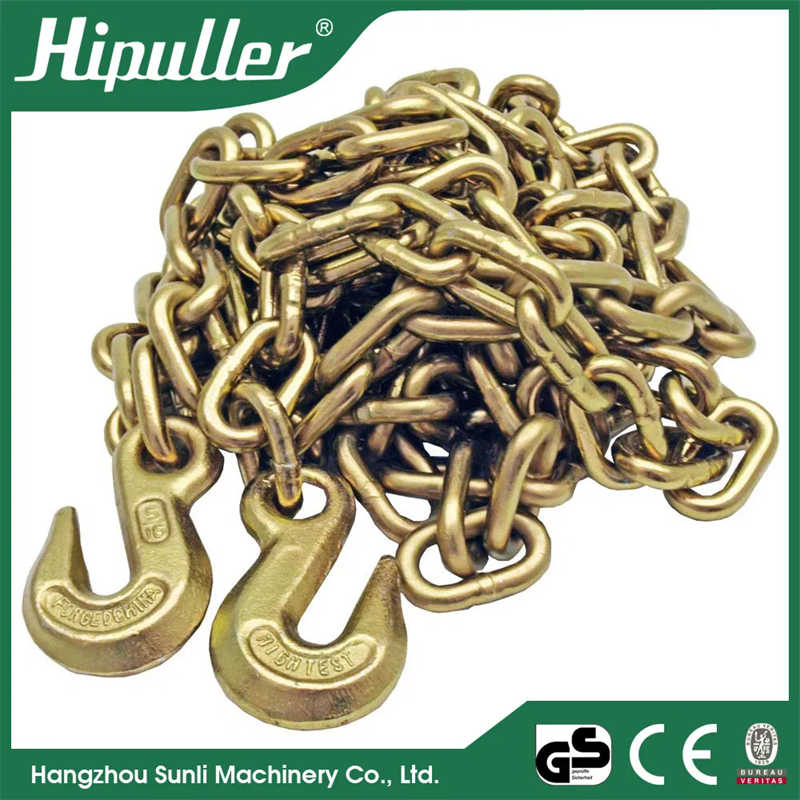 High Strength Load Chain for Chain Hoists - Grade 80 Alloy Steel Construction