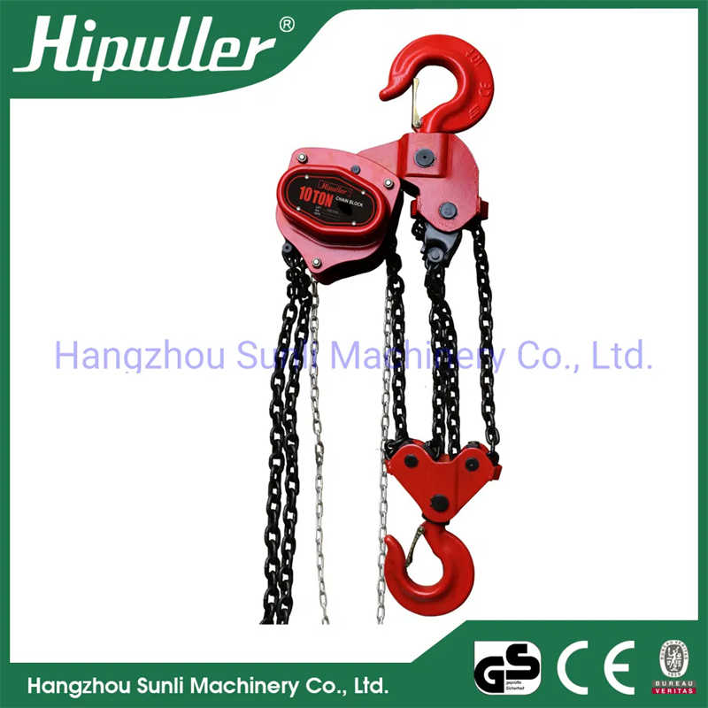 Heavy Duty Manual Chain Hoist 1T to 150T with CE Certificate