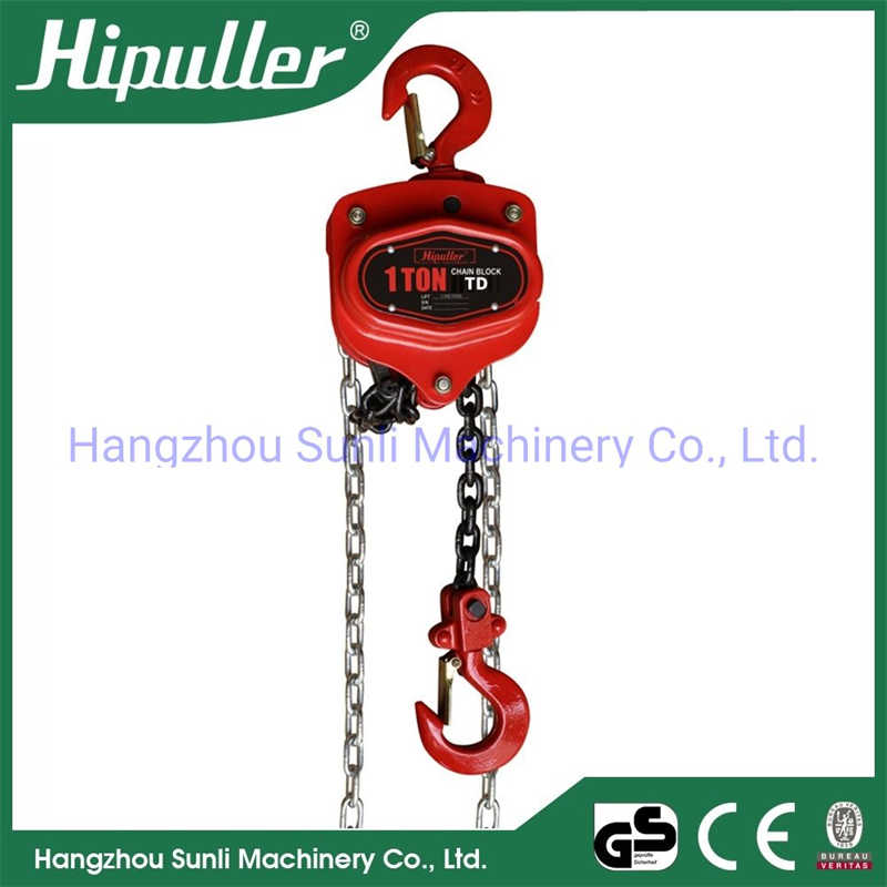 1T 2T 3T 5T 10T Manual Chain Hoist for Industrial Use
