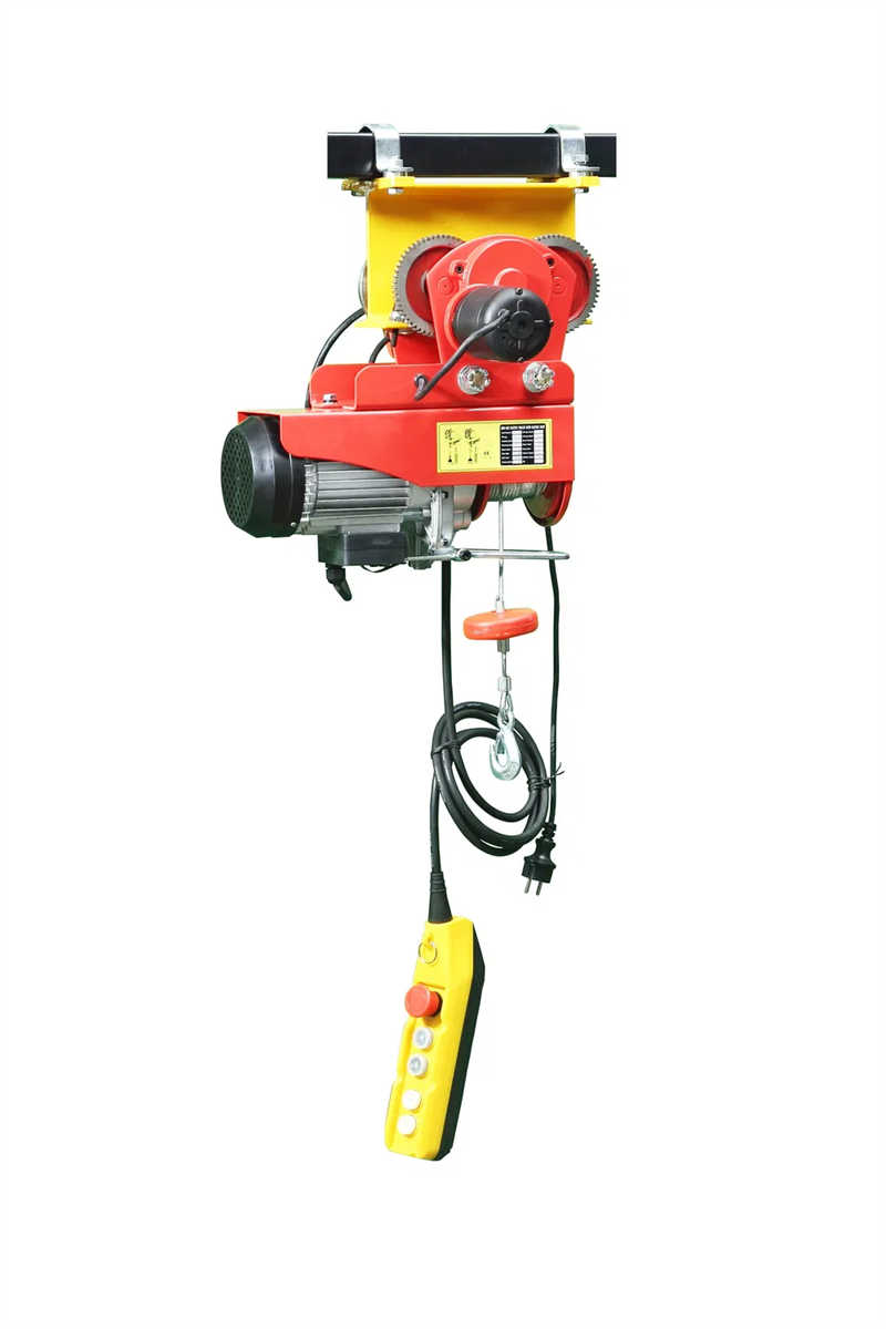 100% Copper 300kg Capacity Electric Hoist with Motorized Trolley Hgdg-300c