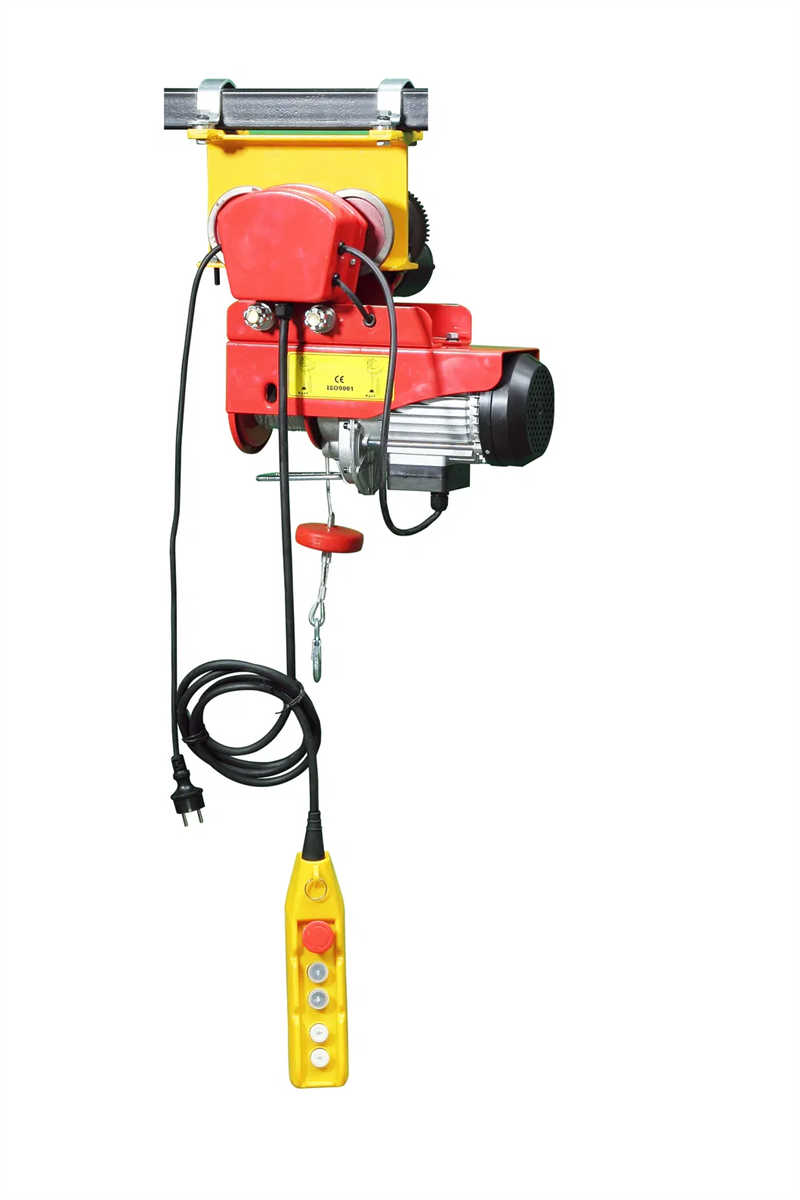 100% Copper 500kg Capacity Electric Hoist with Motorized Trolley Hgdg-500c