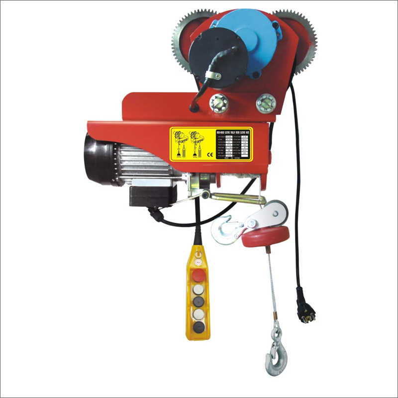100% Copper 600kg Capacity Electric Hoist with Motorized Trolley Hgdg-600c