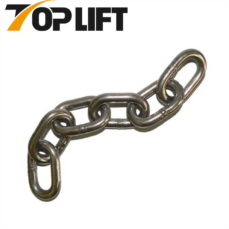 Heavy-Duty Premium DIN763 German Link Chain for Industrial Use