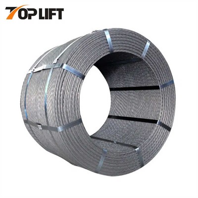 1*37 Braided Ungalvanized Steel Cable Galvanized Steel Wire Rope