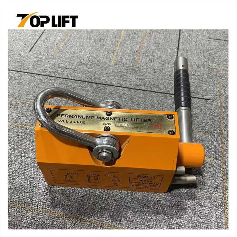V-Slot Magnetic Lifter for Steel Sheets & Round Bars - 100kg Capacity