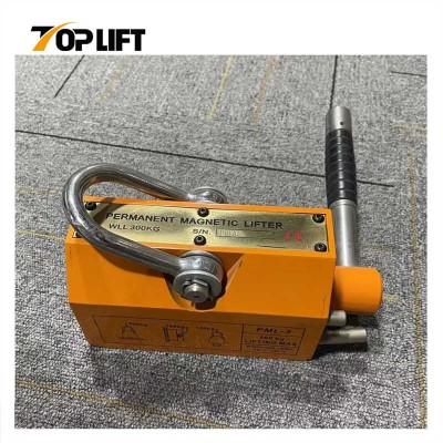 V-Slot Magnetic Lifter for Steel Sheets & Round Bars - 100kg Capacity