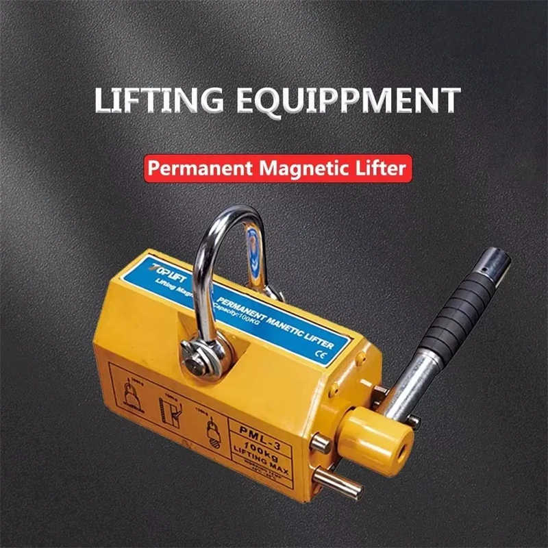 Portable Magnetic Lifter 3kg Weight Lifts 100kg - No Power Required