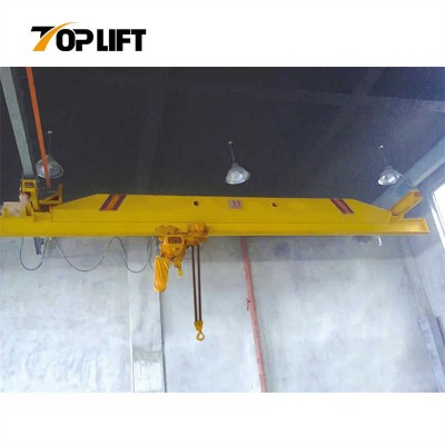 Low Headroom Single-Girder Suspension Crane - 0.5T to 5T Lifting Capacity