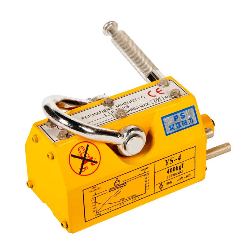 Super Suction Permanent Magnet Chuck with 3.5x Safety Factor