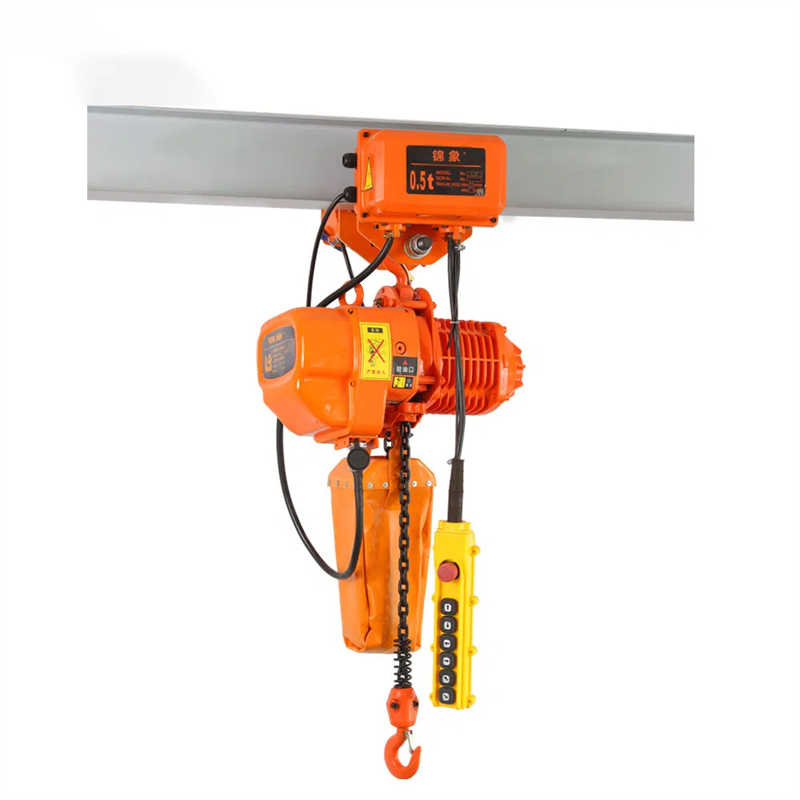 Running Chain Electric Hoist 0.5-10T for I-Beam Trolley Systems