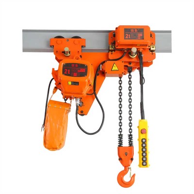 Running Type Electric Chain Hoist for Overhead Crane Systems