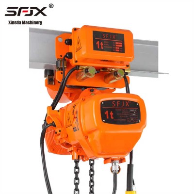 Industrial Running Chain Electric Hoist with Dual Speed Control