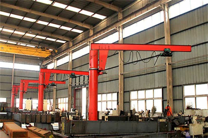 180°/270°/360° Floor Jib Crane 0.5-20 Ton Workshop Solution